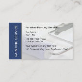 Visitekaartjes voor het schilderen (Voorkant)