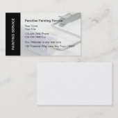 Visitekaartjes voor het schilderen (Voorkant / Achterkant)