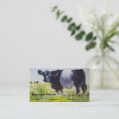 Visitekaartjes voor het schilderen van kippenkoeie (Staand voorkant)