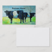 Visitekaartjes voor het schilderen van kippenkoeie (Voorkant / Achterkant)