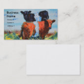 Visitekaartjes voor het schilderen van tandwielen (Voorkant / Achterkant)