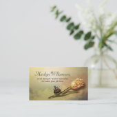  visitekaartjes voor het schilderen van tulpen (Staand voorkant)