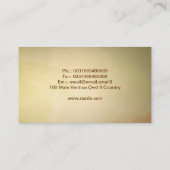  visitekaartjes voor het schilderen van tulpen (Achterkant)