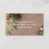  Visitekaartjes voor het schilderen van vogels (Achterkant)