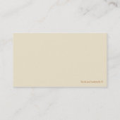 Visitekaartjes voor het schoonmaken van het huis (Achterkant)