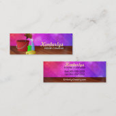 Visitekaartjes voor het schoonmaken van het huis (Voorkant / Achterkant)