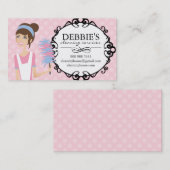 Visitekaartjes voor het schoonmaken van kantoorrui (Voorkant / Achterkant)