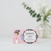 Visitekaartjes voor het schoonmaken van kantoorrui (Staand voorkant)