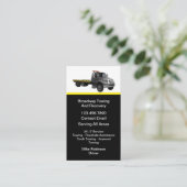 Visitekaartjes voor het slepen en terugzetten van  (Staand voorkant)