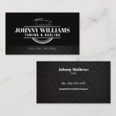 Visitekaartjes voor het trekken en slepen (Voorkant / Achterkant)