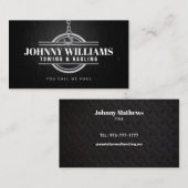 Visitekaartjes voor het trekken en slepen (Voorkant / Achterkant)