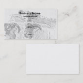 Visitekaartjes voor het trekken van schapen (Voorkant / Achterkant)