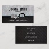 Visitekaartjes voor het verplaatsen van bedrijfslo (Voorkant / Achterkant)