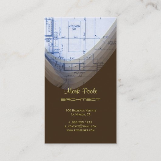 Visitekaartjes voor het verwijderen van stijlvolle (Achterkant)