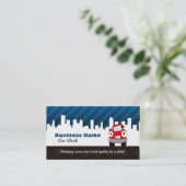 Visitekaartjes voor het wassen van auto's (Staand voorkant)