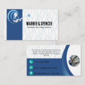 Visitekaartjes voor het wassen van druk (Voorkant / Achterkant)