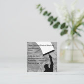 Visitekaartjes voor het wassen van vensters (Staand voorkant)