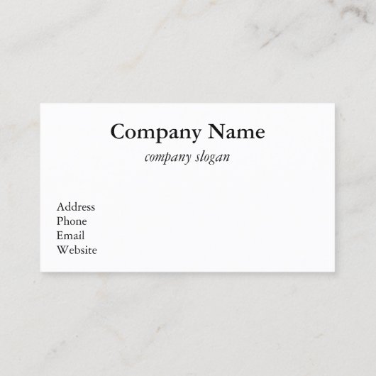 Visitekaartjes voor het wegvervoer (Achterkant)