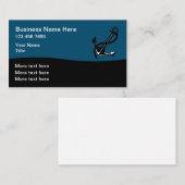 Visitekaartjes voor het zeeschepen Anchor (Voorkant / Achterkant)