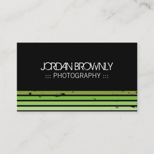 Visitekaartjes voor heupfotograaf (Voorkant)