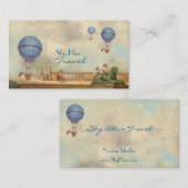 Visitekaartjes voor hot-pluggable ballonnen (Voorkant / Achterkant)