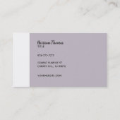 Visitekaartjes voor 'House Staging Slogans' (Achterkant)