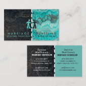 Visitekaartjes voor huwelijksraad (Voorkant / Achterkant)