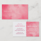 Visitekaartjes voor huwelijksraad (Voorkant / Achterkant)