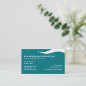 Visitekaartjes voor hypotheekleningen (Staand voorkant)