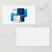 Visitekaartjes voor ingenieurs en bedrijven (Voorkant / Achterkant)
