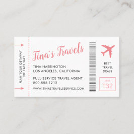 Visitekaartjes voor instapkaarten