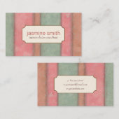 Visitekaartjes voor intern ontwerp (Voorkant / Achterkant)