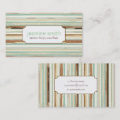 Visitekaartjes voor intern ontwerp (Voorkant / Achterkant)