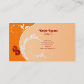 Visitekaartjes voor intern ontwerp (Achterkant)