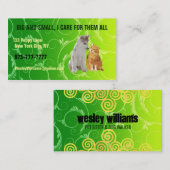 Visitekaartjes voor internetgebruikers (Voorkant / Achterkant)