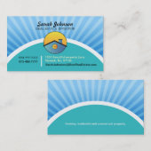 Visitekaartjes voor investeringen in onroerend goe (Voorkant / Achterkant)