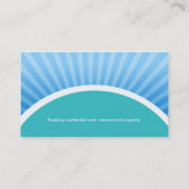 Visitekaartjes voor investeringen in onroerend goe (Achterkant)