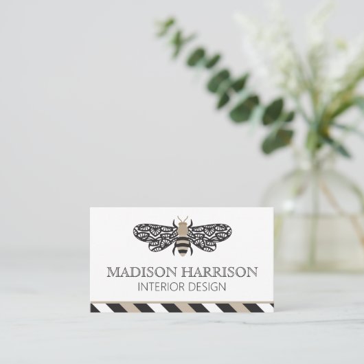 Visitekaartjes voor jonge lacterende bijen (Staand voorkant)