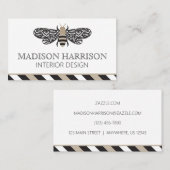 Visitekaartjes voor jonge lacterende bijen (Voorkant / Achterkant)