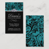 Visitekaartjes voor juwelenontwerper (Voorkant / Achterkant)