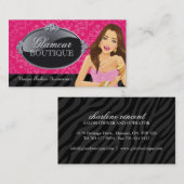 Visitekaartjes voor juwelenontwerper (Voorkant / Achterkant)