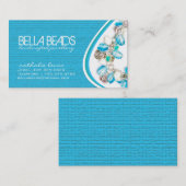 Visitekaartjes voor juwelenontwerper (Voorkant / Achterkant)