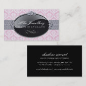 Visitekaartjes voor juwelenontwerper (Voorkant / Achterkant)