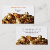 Visitekaartjes voor juwelenontwerper (Voorkant / Achterkant)