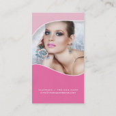 Visitekaartjes voor juwelenontwerper (Achterkant)