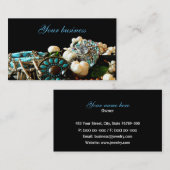 Visitekaartjes voor juwelenontwerpers (Voorkant / Achterkant)