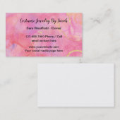 Visitekaartjes voor juwelier (Voorkant / Achterkant)