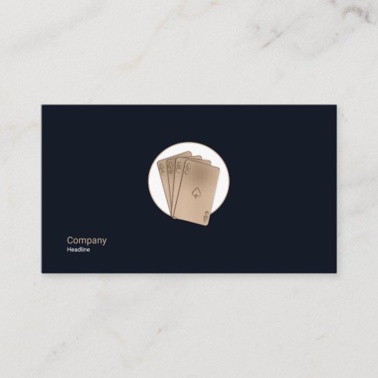 Visitekaartjes voor kansspelen (Voorkant)