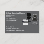 Visitekaartjes voor kantoorbenodigdheden (Voorkant)