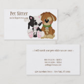 Visitekaartjes voor katten en honden (Voorkant / Achterkant)